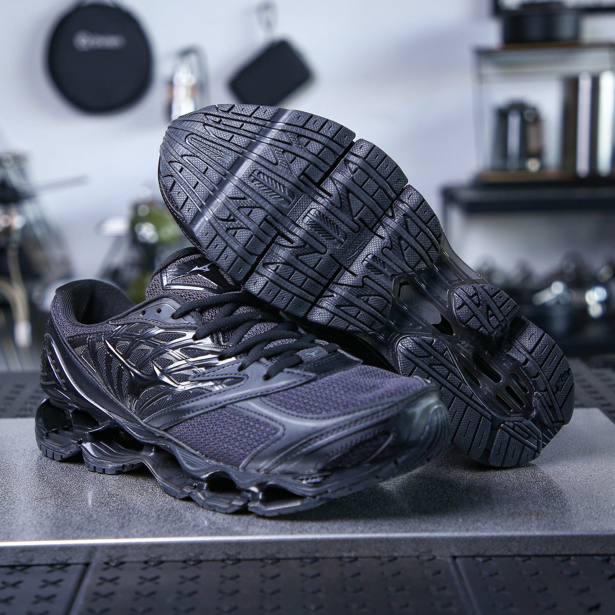 Mizuno Wave Prophecy LS x VAINL ARCHIVE 'Black' D1GD240501