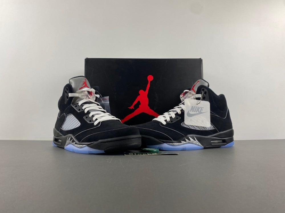 Air Jordan 5 “Black Metallic Reimagined” Retro Release (Black/Silver) Style Code: HF3975-001