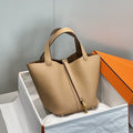 HERMES picotin lock 22 beige togo ghw