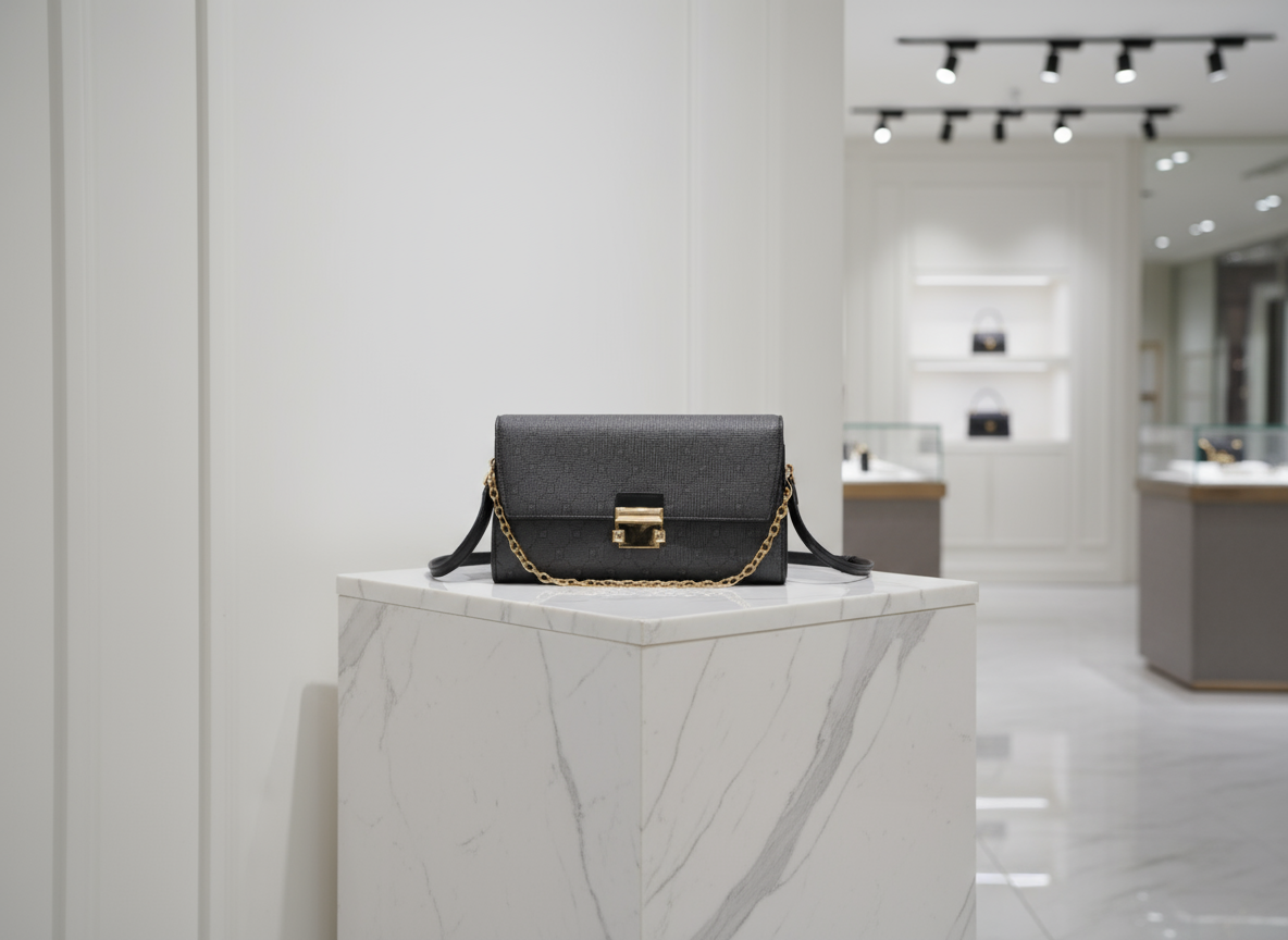 Pierre Cardin eco leather handbag for women