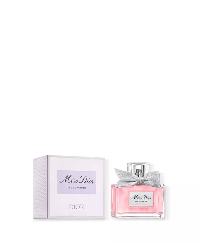 Miss Eau de Parfum — Velvety Rose Vanilla & Creamy Sandalwood Sensual Floral Women’s Luxury Fragrance | Silver Bow Bottle 100ml