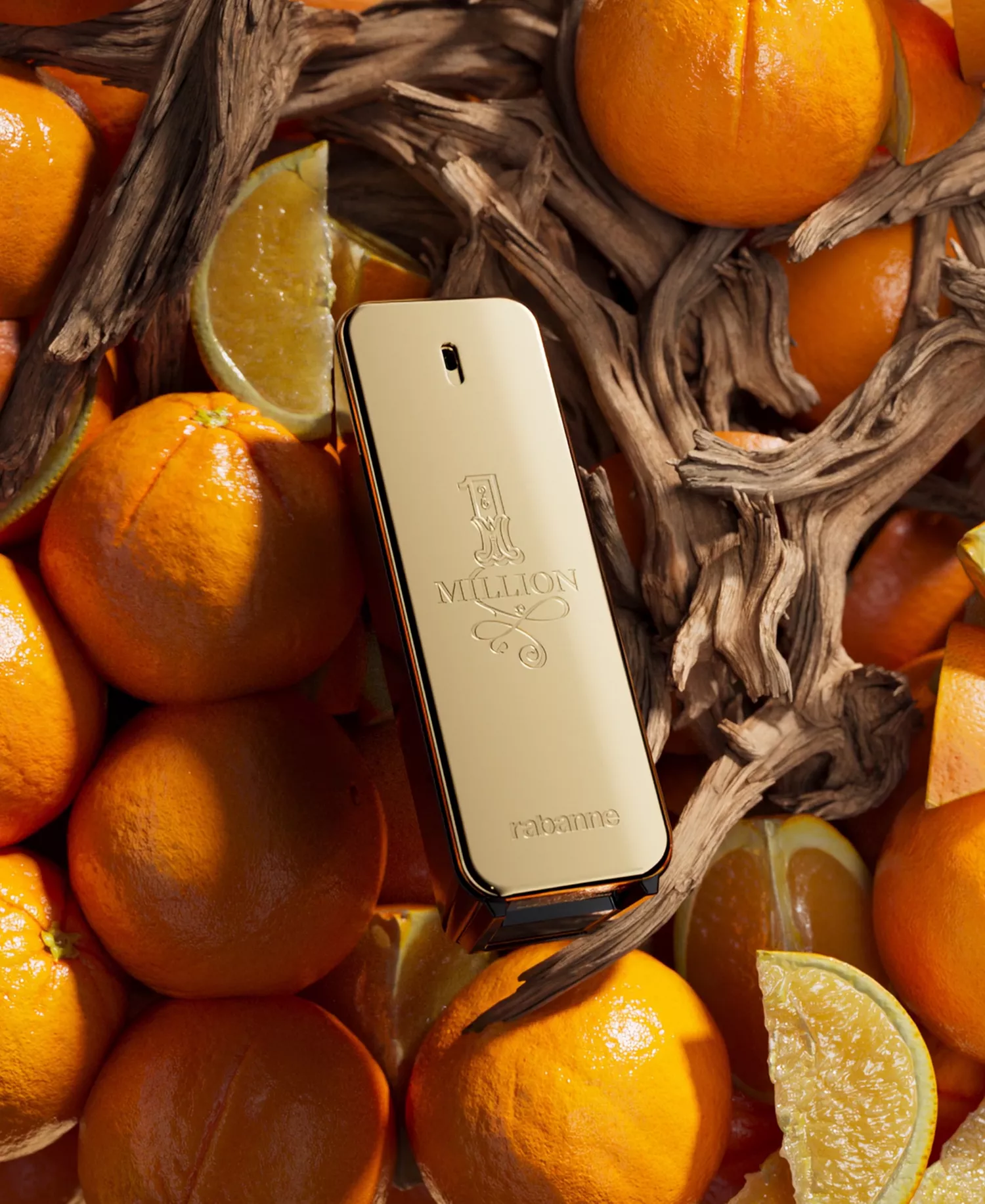 1 Million Eau de Toilette — Blood Mandarin Leather & Woody Cinnamon Men's Luxury Fragrance | Award-Winning 100ml