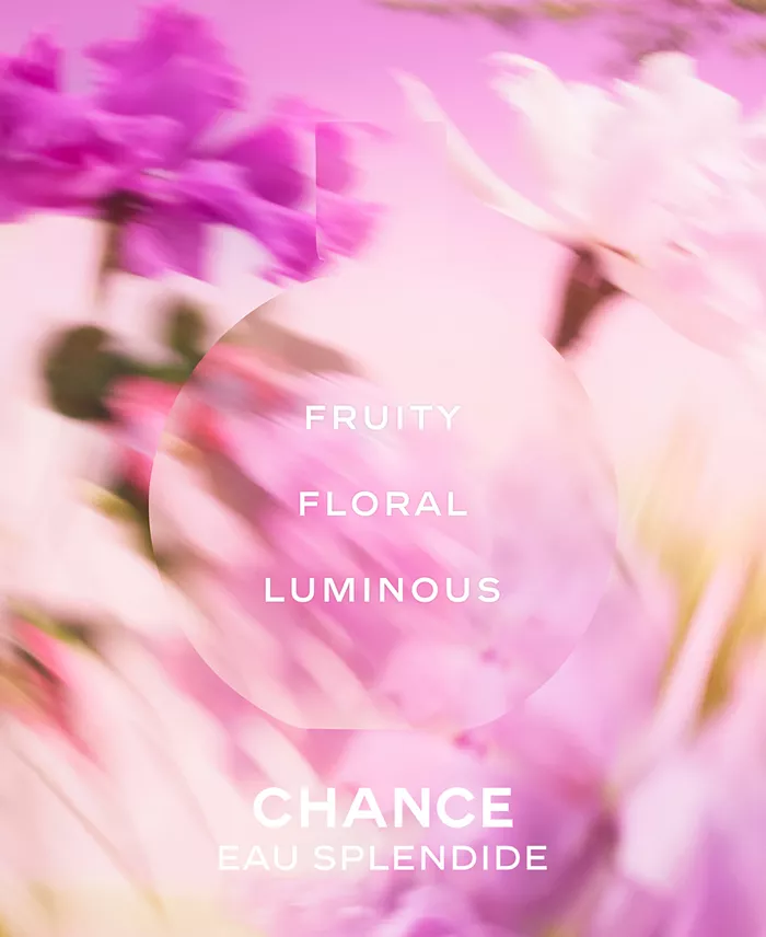 Chance Eau Splendide Eau de Toilette — Fruity Floral & Luminous Fresh Women’s Luxury Fragrance | Lavender Purple Round Bottle 100ml
